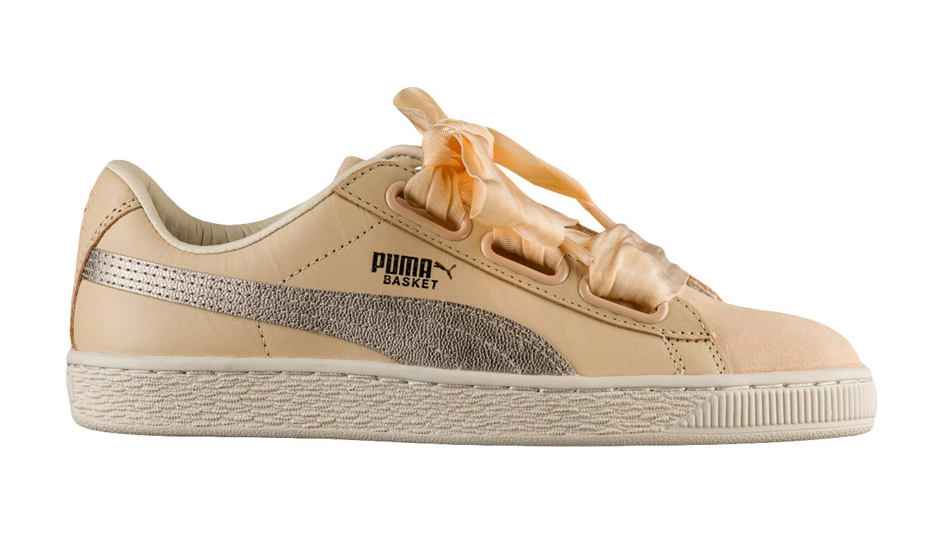 Puma Basket Heart Up W Orange 3 Puma Basket Heart Up W Orange