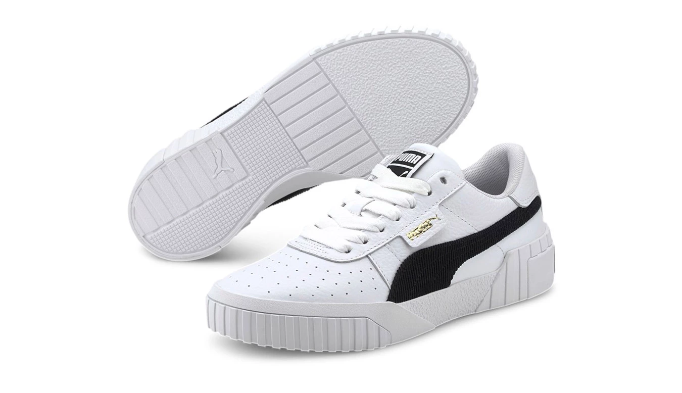 Puma Cali Corduroy Wmn White 4 Puma Cali Corduroy Wmn White - Image 2