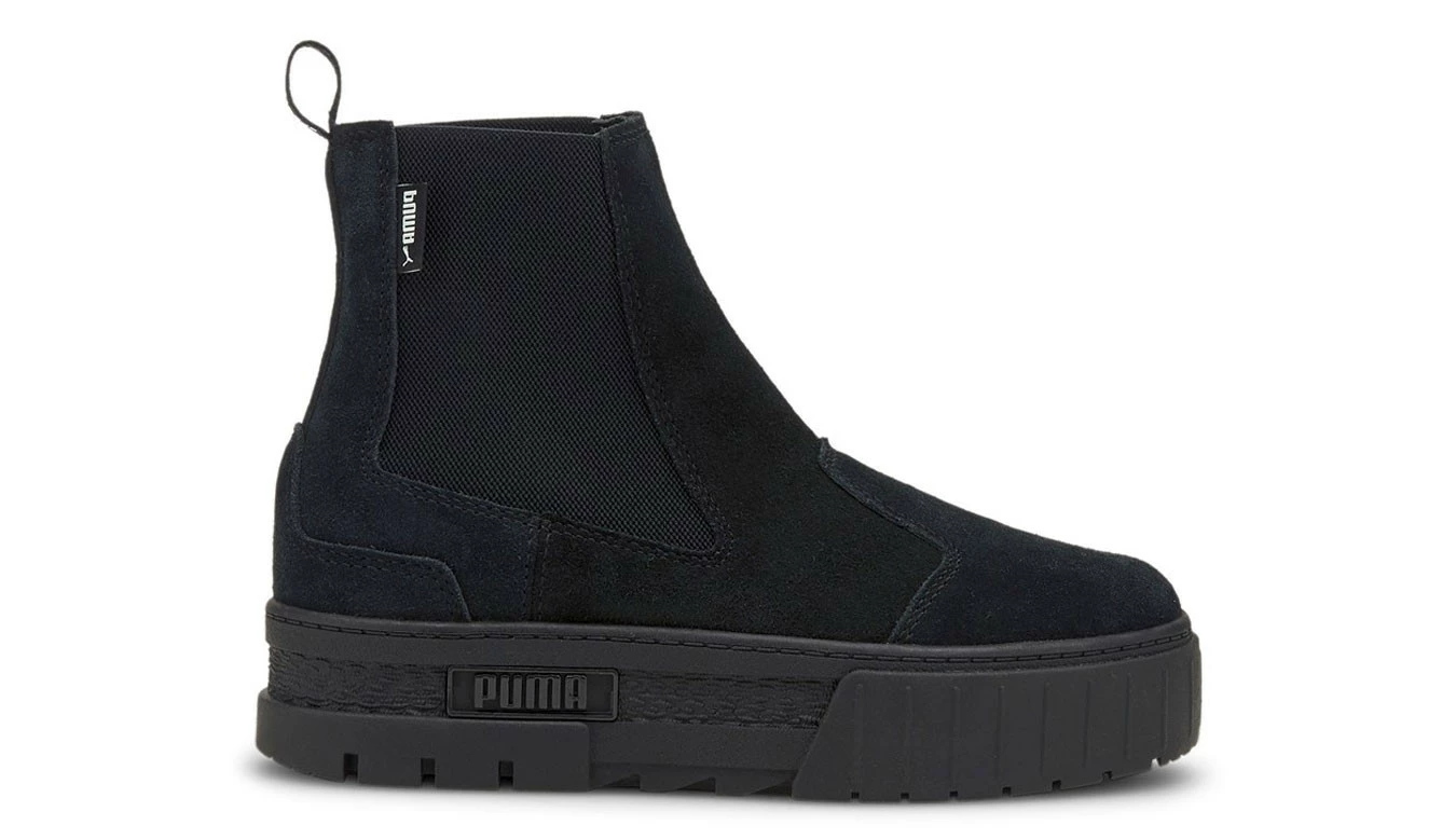 Puma Mayze Chelsea Suede Wns Black 3 Puma Mayze Chelsea Suede Wns Black