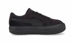 Puma Suede Mayu Velvet Wmn Burgundy