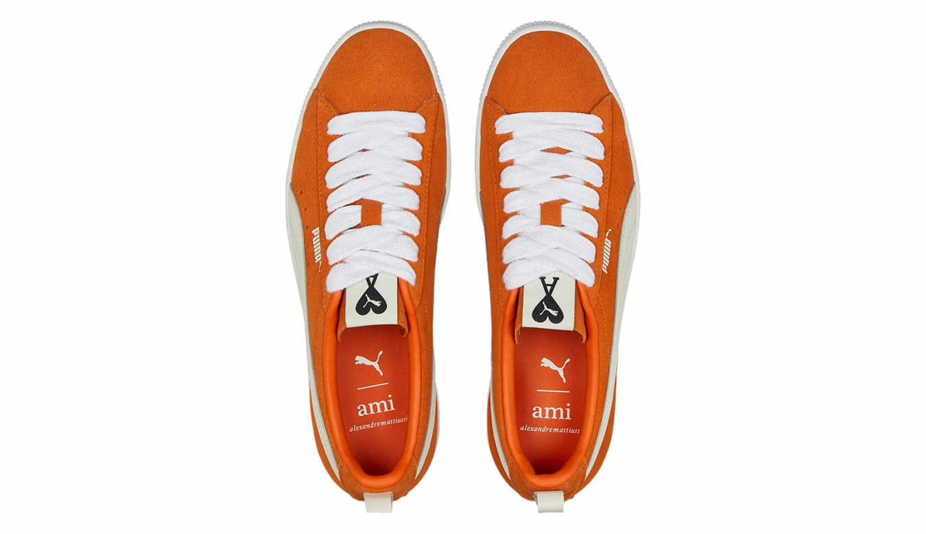 Puma Suede VTG Ami Orange 7 Puma Suede VTG Ami Orange - Image 5