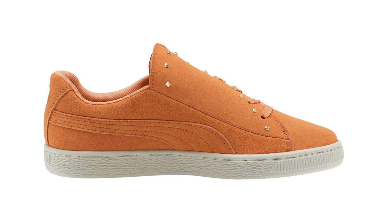 Puma Suede Crush Studs Orange 3 Puma Suede Crush Studs Orange