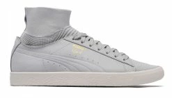 Puma Clyde Sock SELECT Gray Violet Grey -SHOOOS SHOP puma clyde sock select gray violet 36457303 1