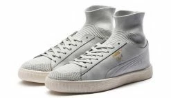 Puma Clyde Sock SELECT Gray Violet Grey