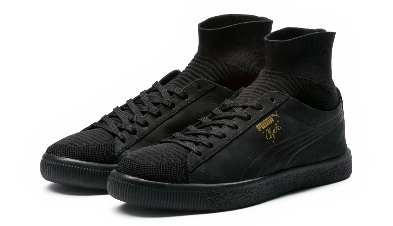 Puma Clyde Sock SELECT Puma Black-P Black 2 Puma Clyde Sock SELECT Puma Black-P Black