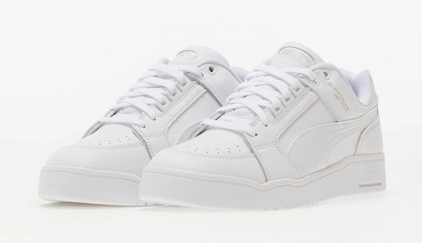 Puma Slipstream Lo Puma White White 4 Puma Slipstream Lo Puma White White - Image 2