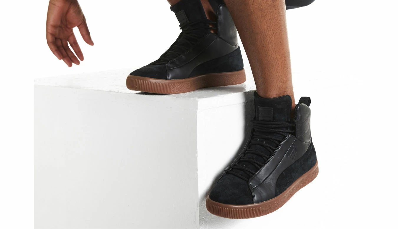 Puma X Naturel Clyde FSHN Mid Black 6 Puma X Naturel Clyde FSHN Mid Black - Image 4
