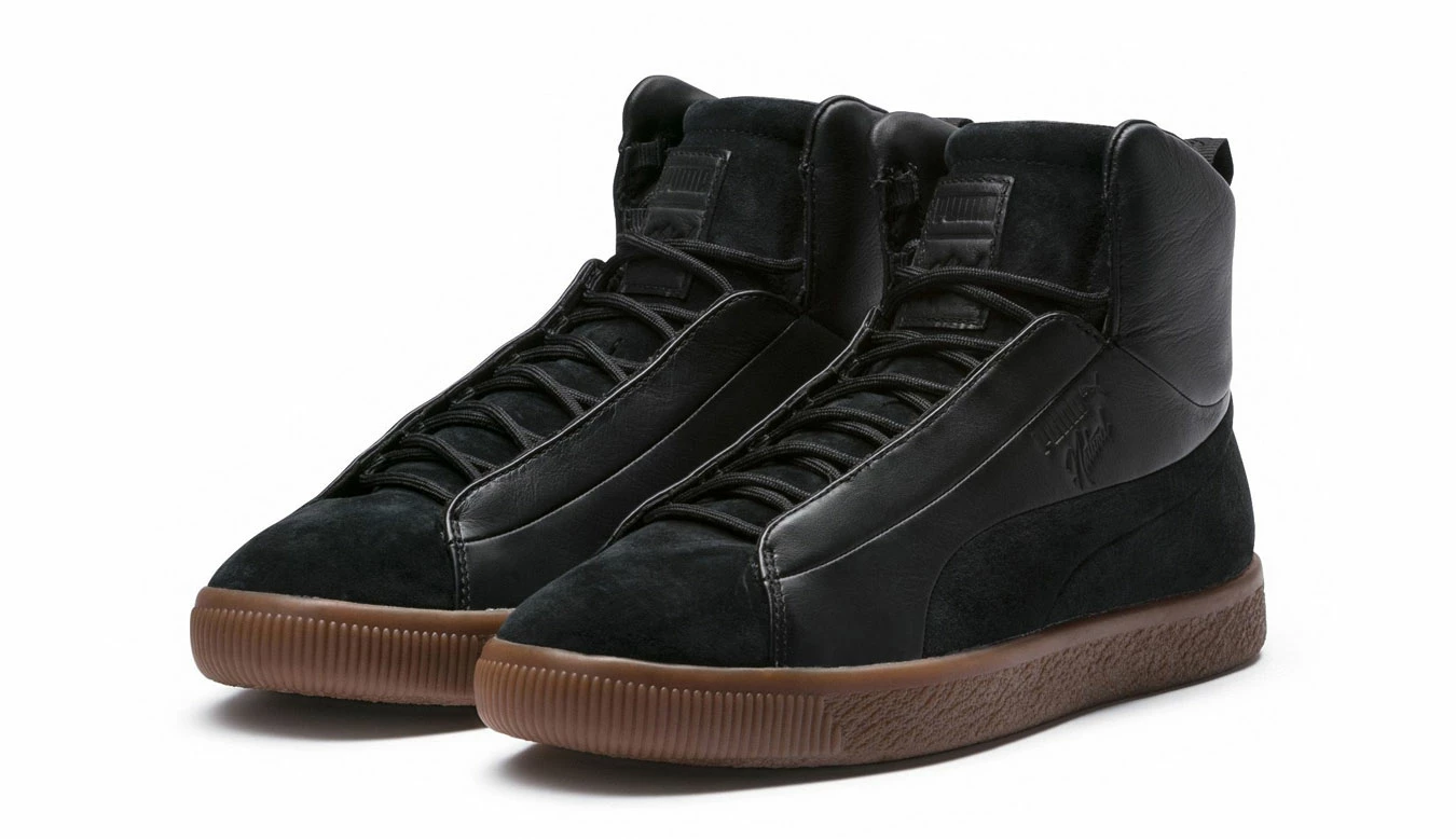 Puma X Naturel Clyde FSHN Mid Black 8 Puma X Naturel Clyde FSHN Mid Black - Image 6