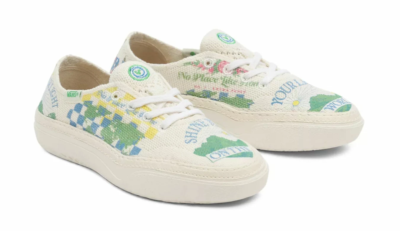 Vans Circle Vee Eco Theory White 4 Vans Circle Vee Eco Theory White - Image 2