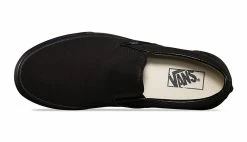 Vans Classic Slip-On Black Black Black -SHOOOS SHOP vans classic slip on black black veyebka 1