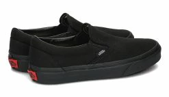 Alternative view of Vans Classic Slip-On Black Black Black