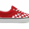 Vans Era Checkerboard Racing Red Red 2 Vans Era Checkerboard Racing Red Red -SHOOOS SHOP vans era checkerboard racing red 3