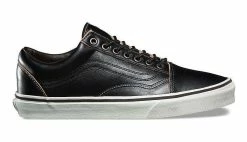 Vans Old Skool All Black Leather Black