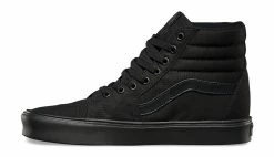 Vans SK8-Hi Lite Canvas Black 8 Vans SK8-Hi Lite Canvas Black -SHOOOS SHOP vans sk8 hi lite canvas va2z5y186 1