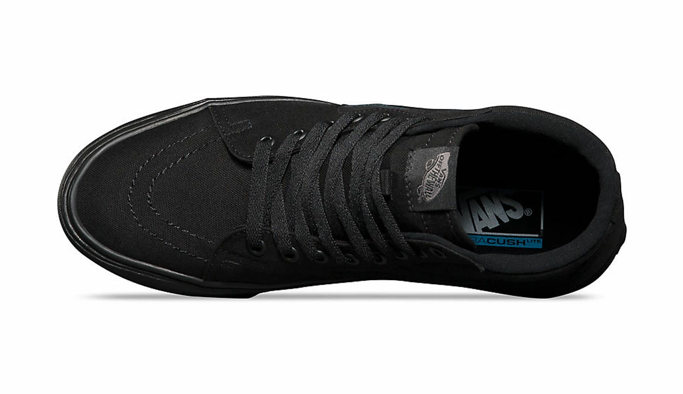 Vans SK8-Hi Lite Canvas Black 3 Vans SK8-Hi Lite Canvas Black - Image 2