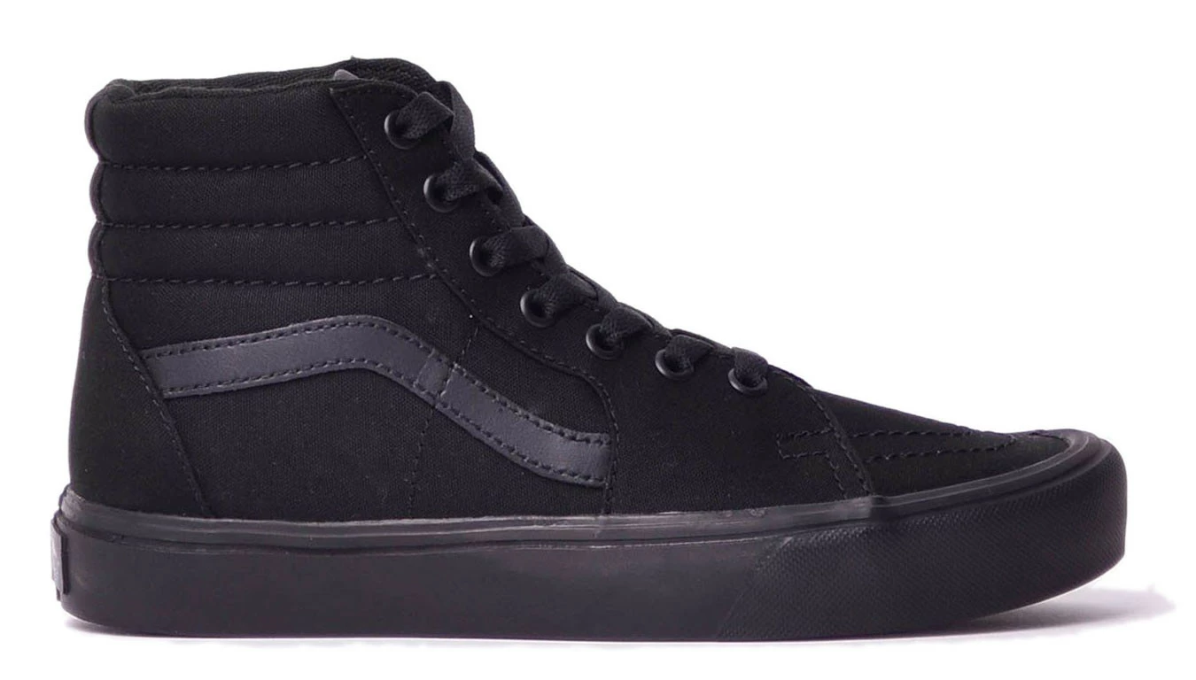 Vans SK8-Hi Lite Canvas Black 2 Vans SK8-Hi Lite Canvas Black