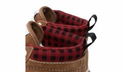Vans SK8-HI MTE-1 Plaid Brown Brown -SHOOOS SHOP vans sk8 hi mte 1 plaid brown vn0a5hzyy492