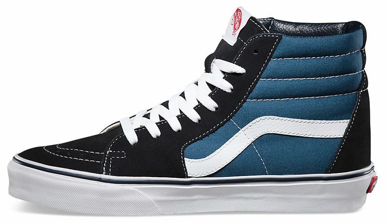Vans SK8-Hi Navy Blue 6 Vans SK8-Hi Navy Blue - Image 4