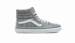 Vans Sk8-Hi Rib Knit Grey True White Grey