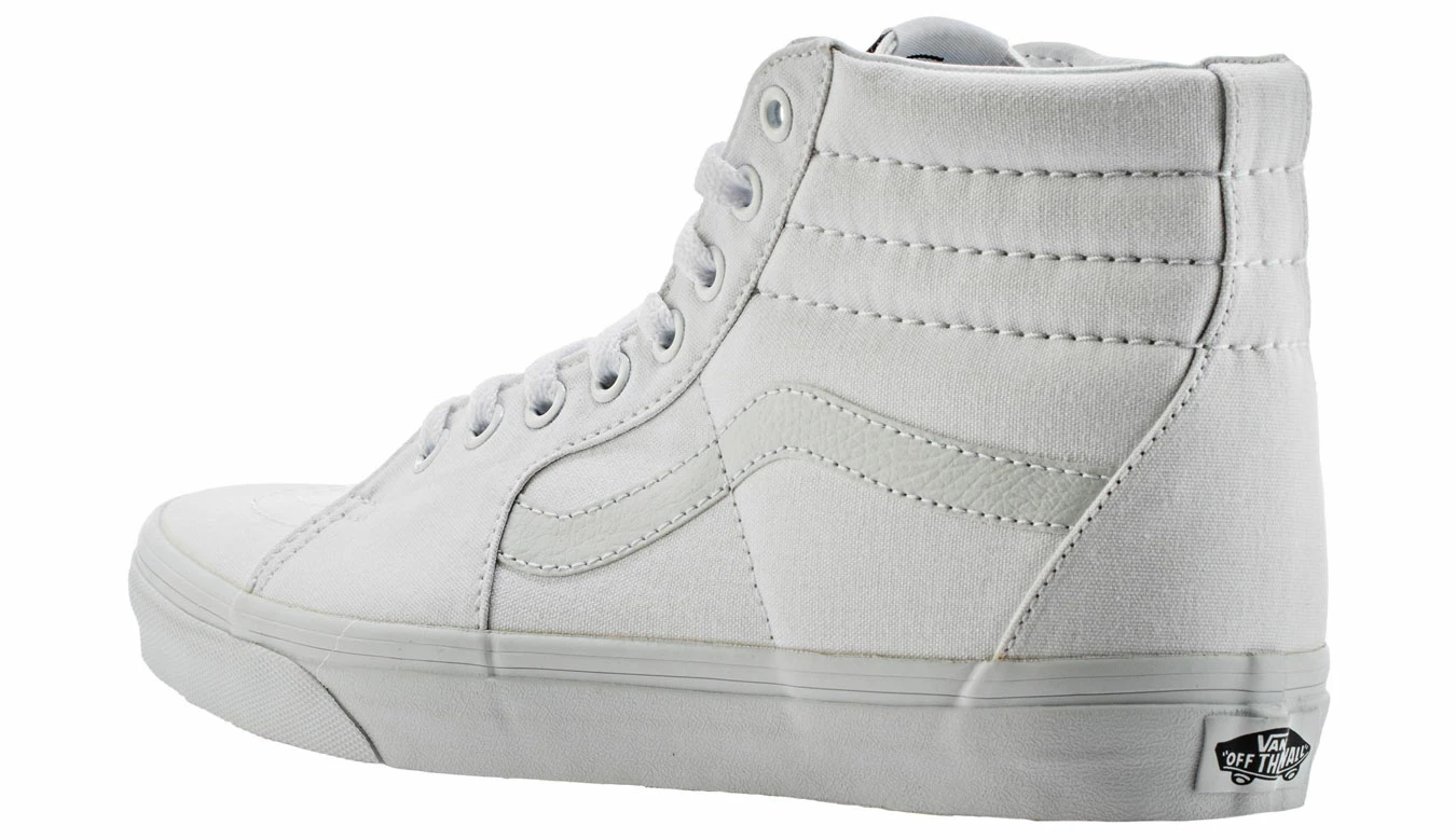 Vans SK8-Hi True White White 7 Vans SK8-Hi True White White - Image 5