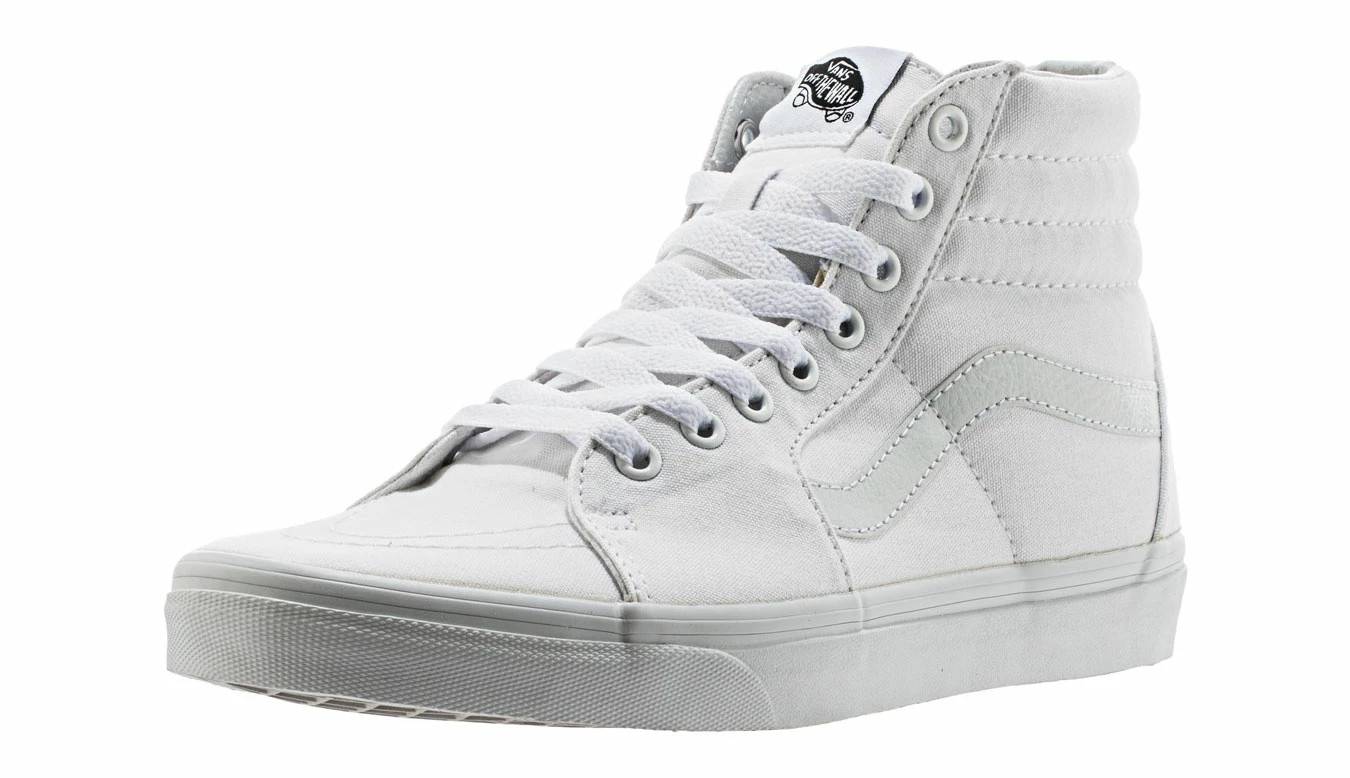 Vans SK8-Hi True White White 5 Vans SK8-Hi True White White - Image 3