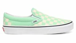 Vans Ua Classic Slip-On (Checkerboard)Gr Ashtrwht Green