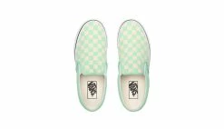 Vans Ua Classic Slip-On (Checkerboard)Gr Ashtrwht Green 8 Vans Ua Classic Slip-On (Checkerboard)Gr Ashtrwht Green -SHOOOS SHOP vans ua classic slip on checkerboardgr ashtrwht 3