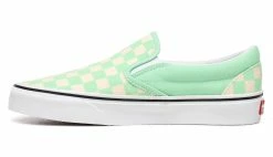 Vans Ua Classic Slip-On (Checkerboard)Gr Ashtrwht Green 9 Vans Ua Classic Slip-On (Checkerboard)Gr Ashtrwht Green -SHOOOS SHOP vans ua classic slip on checkerboardgr ashtrwht 4