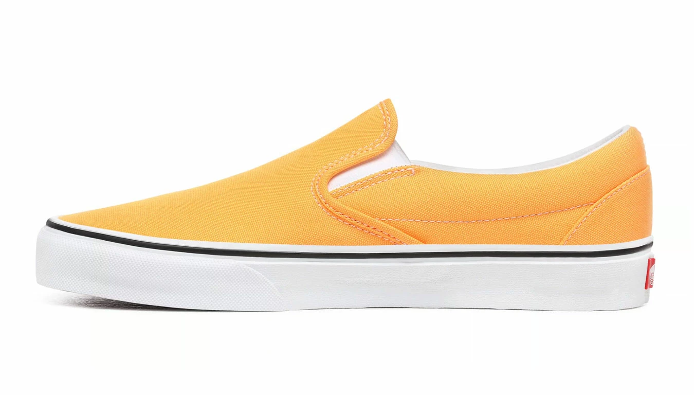 Vans Ua Classic Slip-On (Neon)Blazing Orng/Tr Wht Orange 5 Vans Ua Classic Slip-On (Neon)Blazing Orng/Tr Wht Orange - Image 3