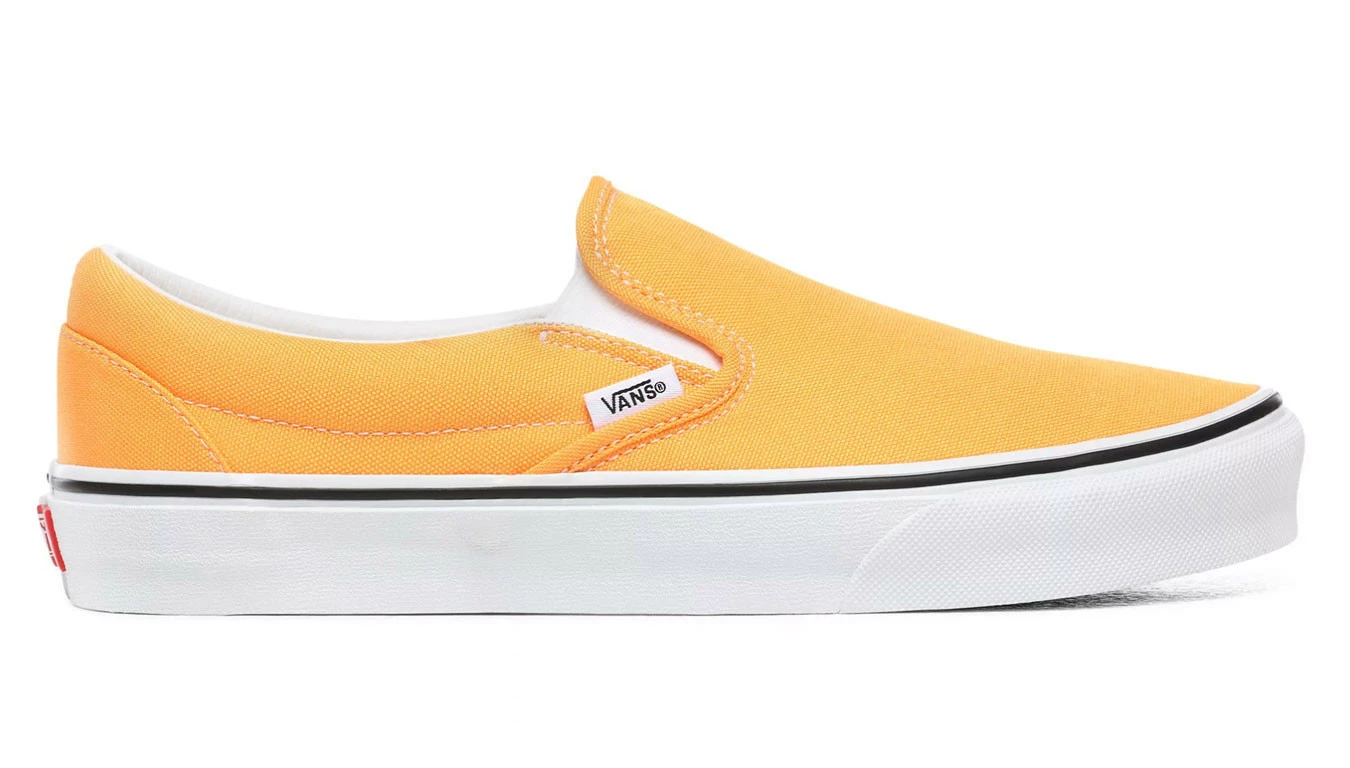 Vans Ua Classic Slip-On (Neon)Blazing Orng/Tr Wht Orange 3 Vans Ua Classic Slip-On (Neon)Blazing Orng/Tr Wht Orange
