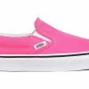 Vans Ua Classic Slip-On (Neon)Knockout Pnk/Tr Wht Pink 2 Vans Ua Classic Slip-On (Neon)Knockout Pnk/Tr Wht Pink -SHOOOS SHOP vans ua classic slip on neonknockout pnk tr wht