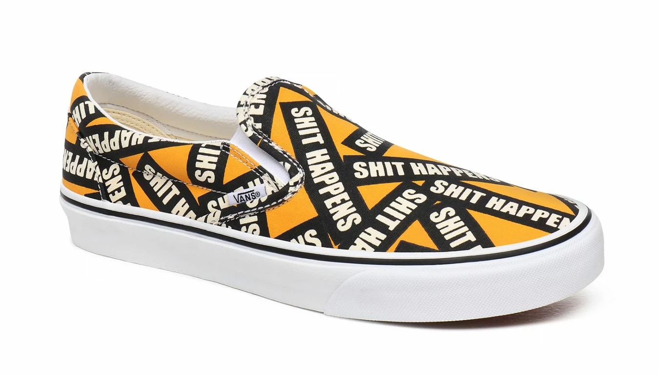 Vans Ua Classic Slip-On (Shit Happens)Cdmylwtrwht Multicolor 6 Vans Ua Classic Slip-On (Shit Happens)Cdmylwtrwht Multicolor - Image 4