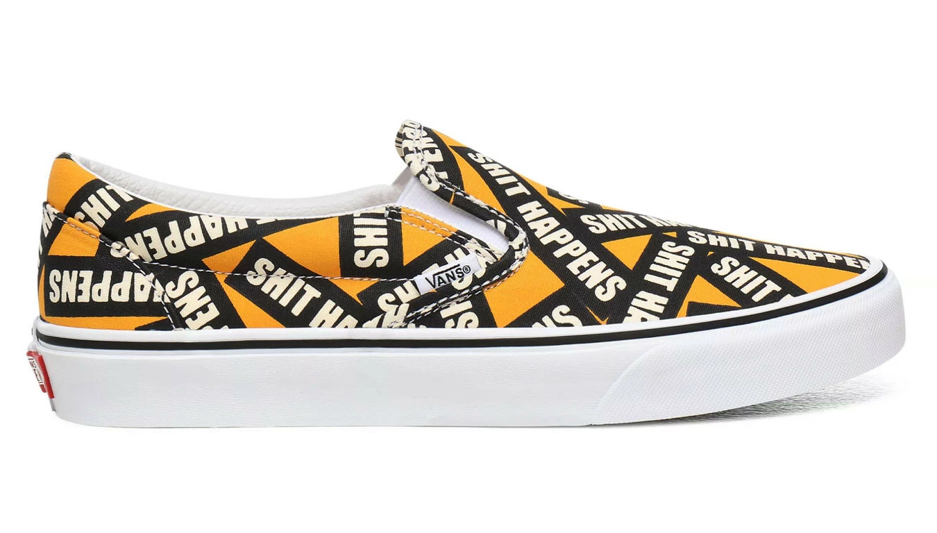 Vans Ua Classic Slip-On (Shit Happens)Cdmylwtrwht Multicolor 3 Vans Ua Classic Slip-On (Shit Happens)Cdmylwtrwht Multicolor