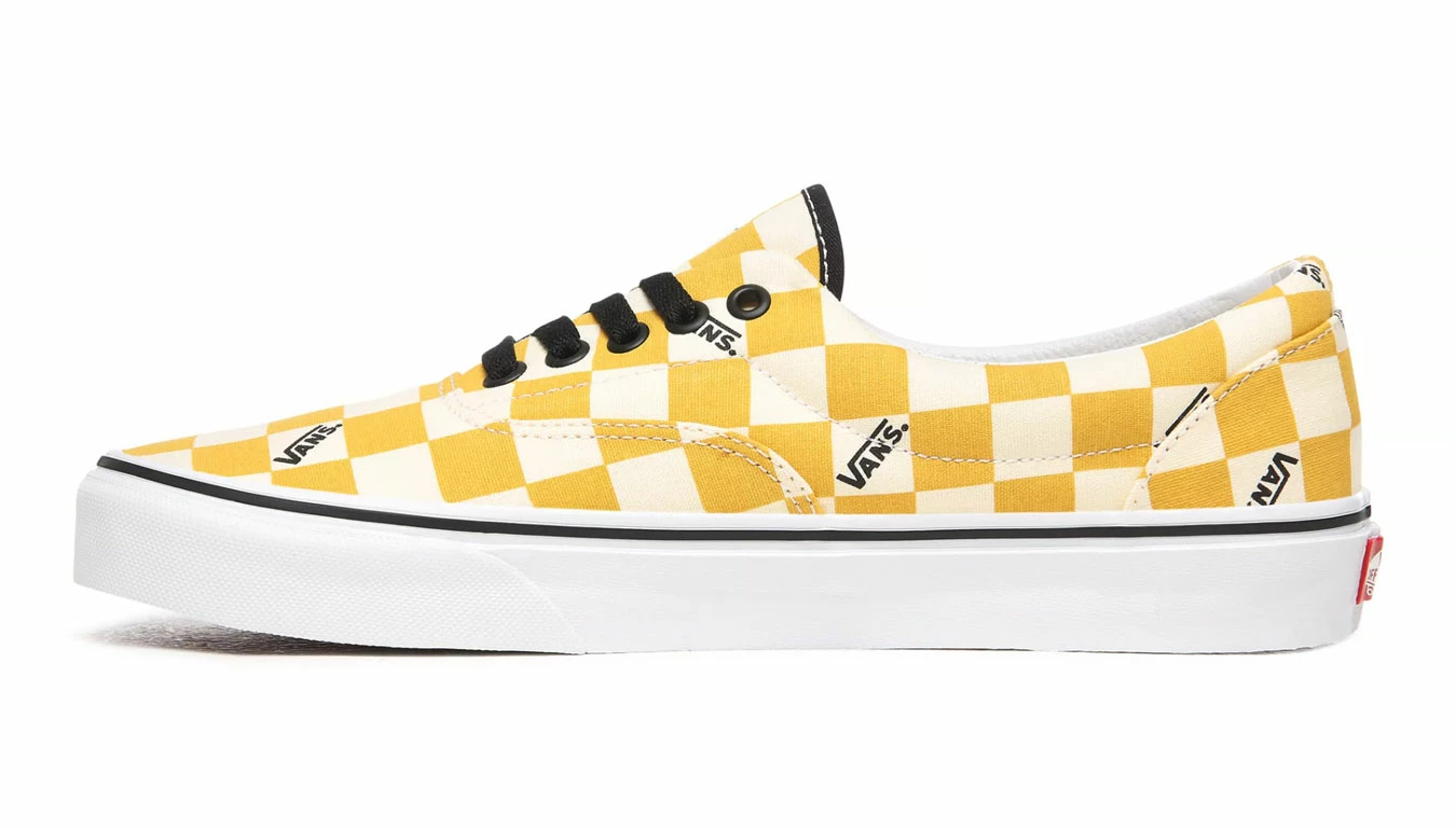 Vans Ua Era (Big Check)Ylk Ylw/Tr Wht Orange 5 Vans Ua Era (Big Check)Ylk Ylw/Tr Wht Orange - Image 3
