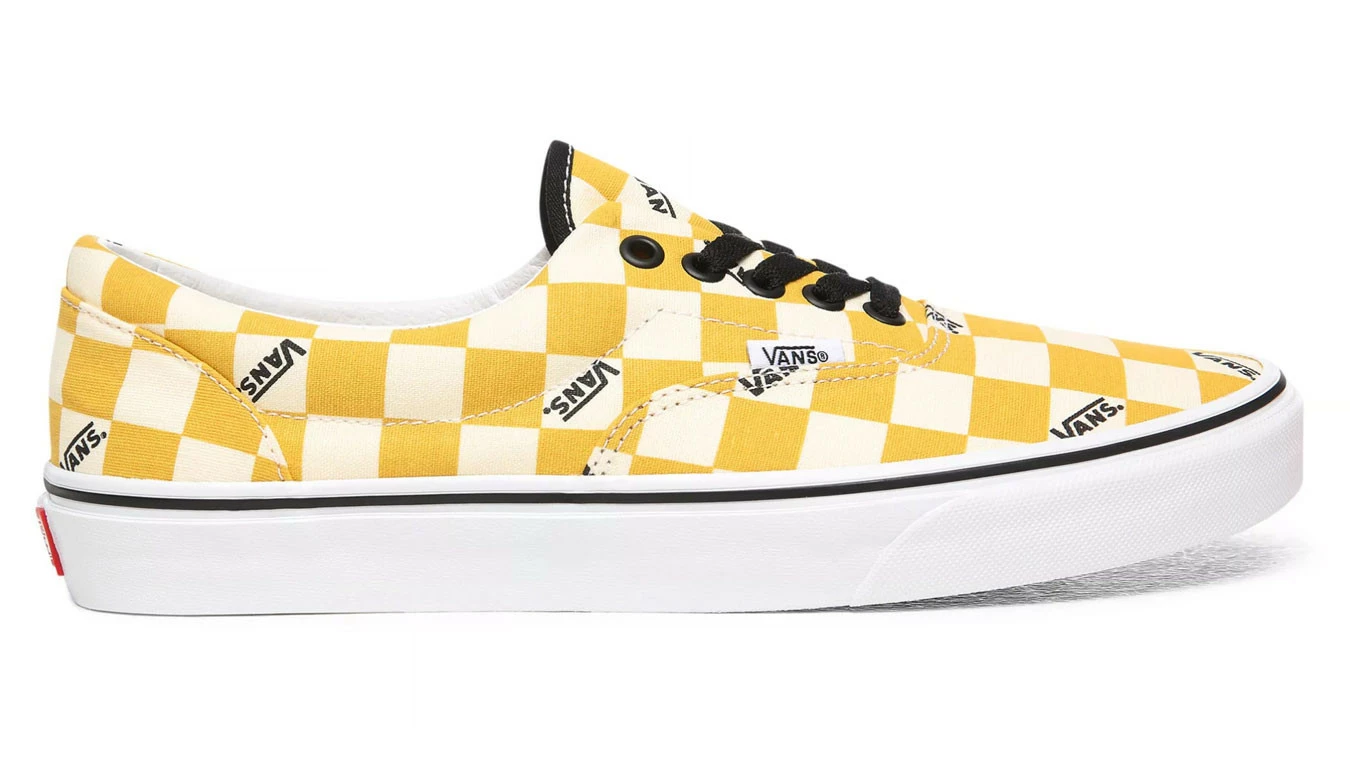 Vans Ua Era (Big Check)Ylk Ylw/Tr Wht Orange 3 Vans Ua Era (Big Check)Ylk Ylw/Tr Wht Orange