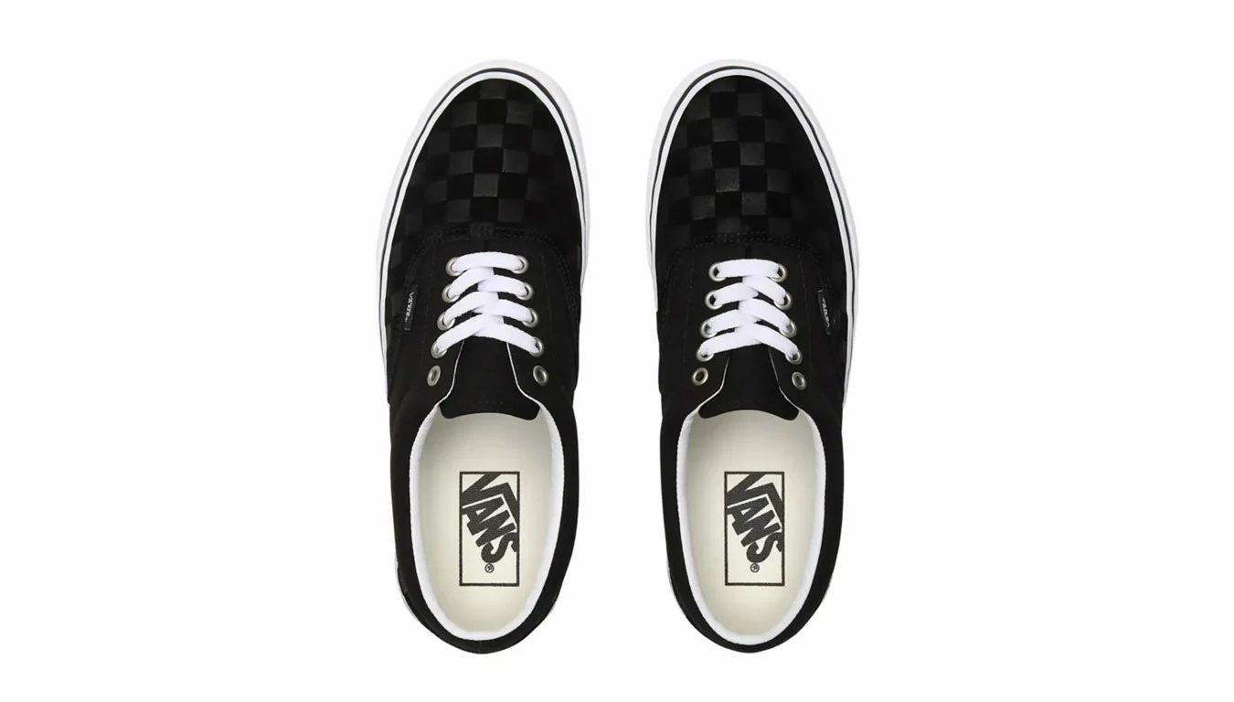 Vans Ua Era (Deboss Chckrbrd)Blktrwht Black 4 Vans Ua Era (Deboss Chckrbrd)Blktrwht Black - Image 2