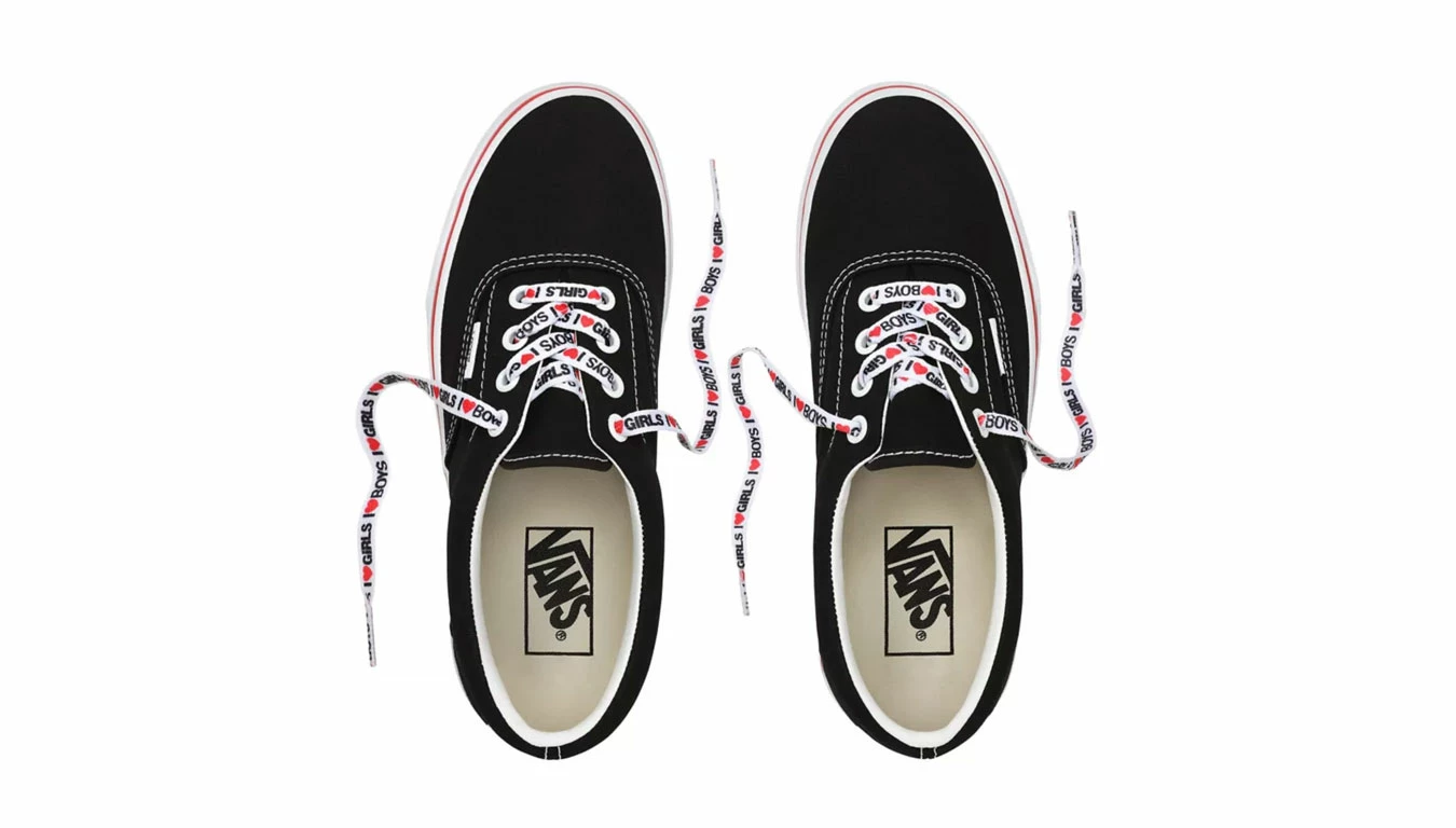 Vans Ua Era (I Heart)Black/True White Black 4 Vans Ua Era (I Heart)Black/True White Black - Image 2