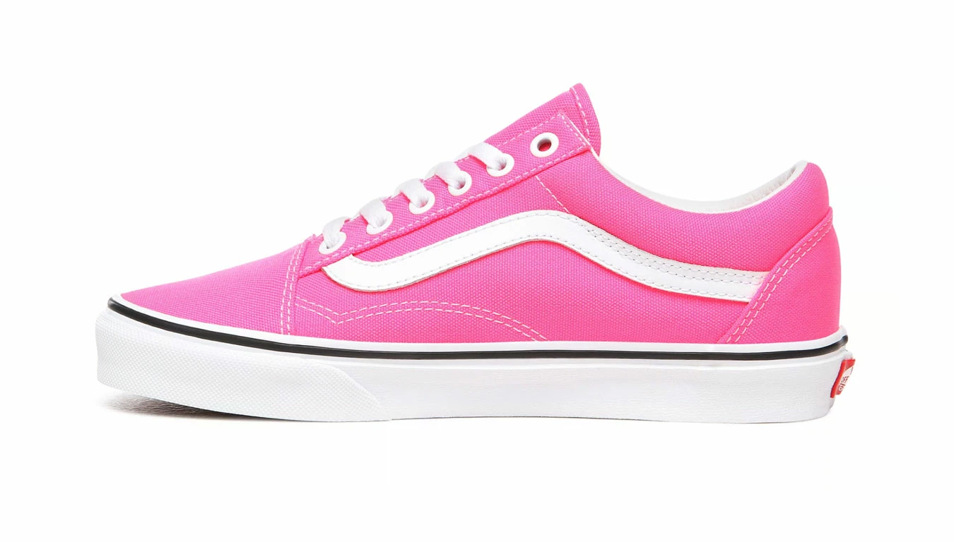 Vans Ua Old Skool (Neon)Knockout Pnk/Tr Wht Pink 5 Vans Ua Old Skool (Neon)Knockout Pnk/Tr Wht Pink - Image 3