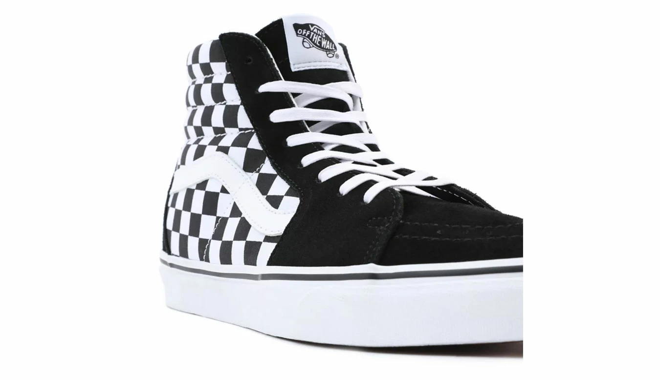 Vans Checkboard SK8-Hi Black 7 Vans Checkboard SK8-Hi Black - Image 5