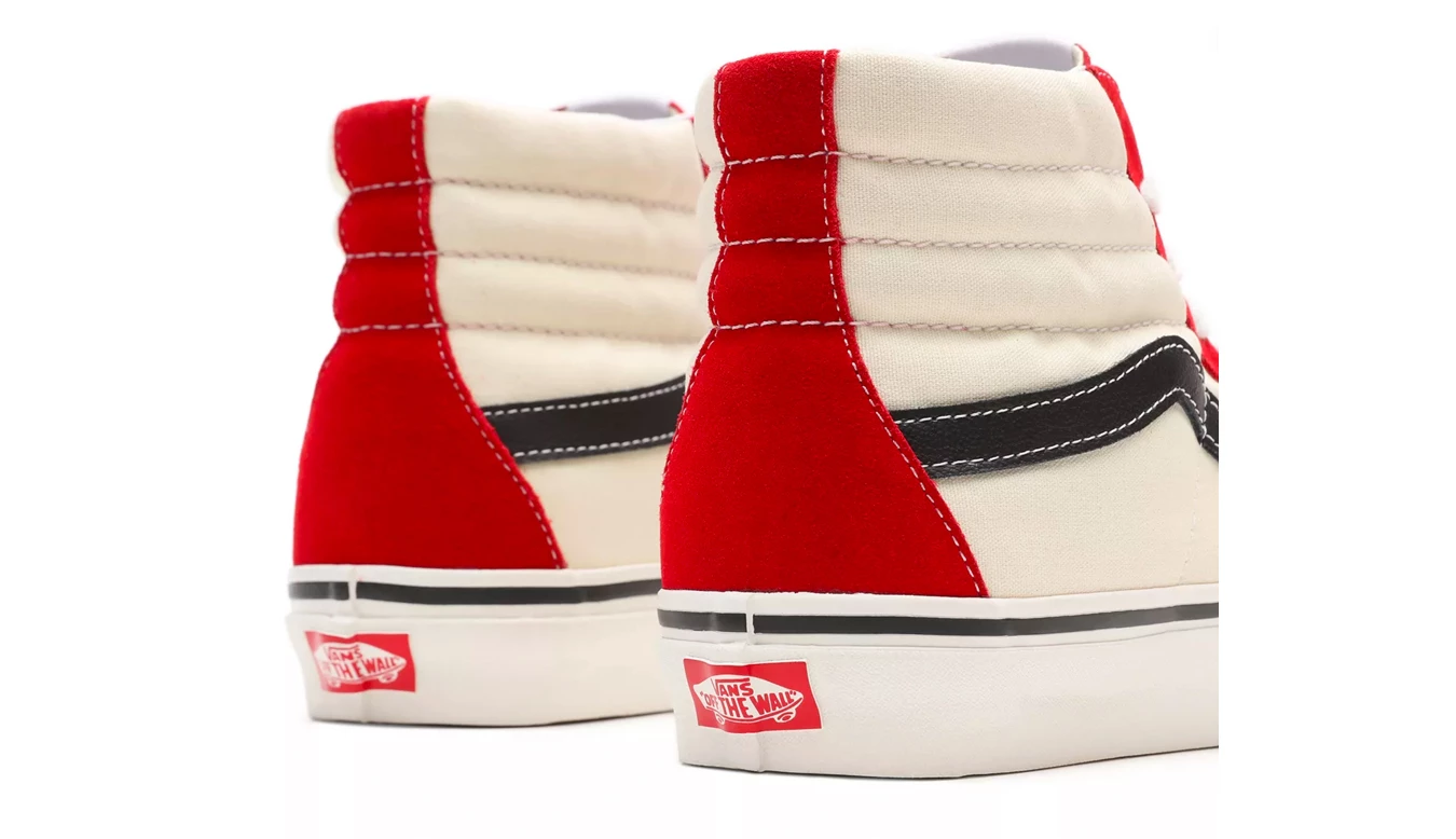 Vans Ua Sk8-Hi 38 Dx (Anahemfcty) Og Red Red 7 Vans Ua Sk8-Hi 38 Dx (Anahemfcty) Og Red Red - Image 5