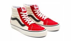 Alternative view of Vans Ua Sk8-Hi 38 Dx (Anahemfcty) Og Red Red