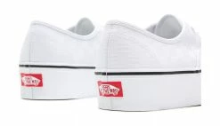 Vans Ua Authentic Platform (Tonal Check) White 11 Vans Ua Authentic Platform (Tonal Check) White -SHOOOS SHOP vn0a3av842b1