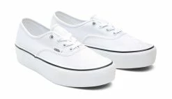 Alternative view of Vans Ua Authentic Platform (Tonal Check) White