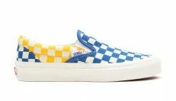 Vans Classic Slip-On (Anaheim Factory) Og Blue/Og Yellow Multicolor