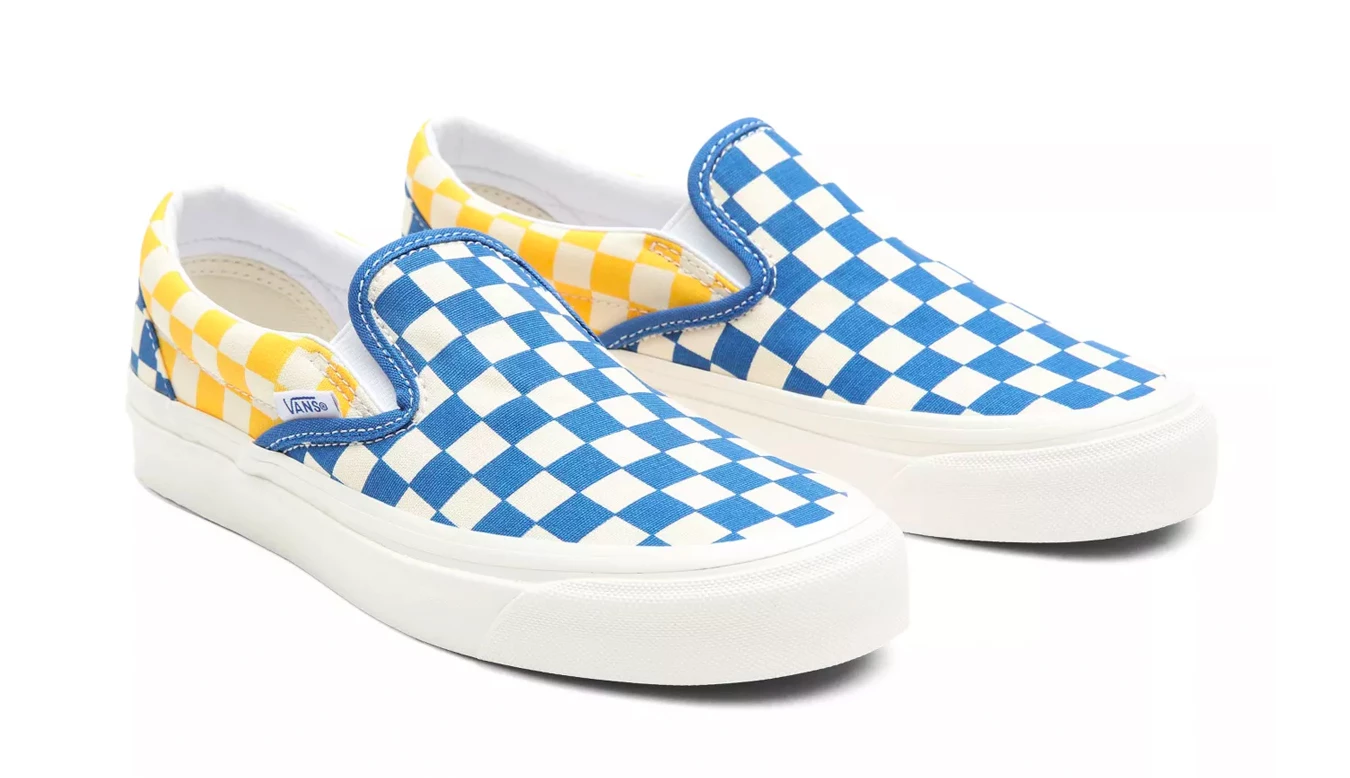 Vans Classic Slip-On (Anaheim Factory) Og Blue/Og Yellow Multicolor 4 Vans Classic Slip-On (Anaheim Factory) Og Blue/Og Yellow Multicolor - Image 2