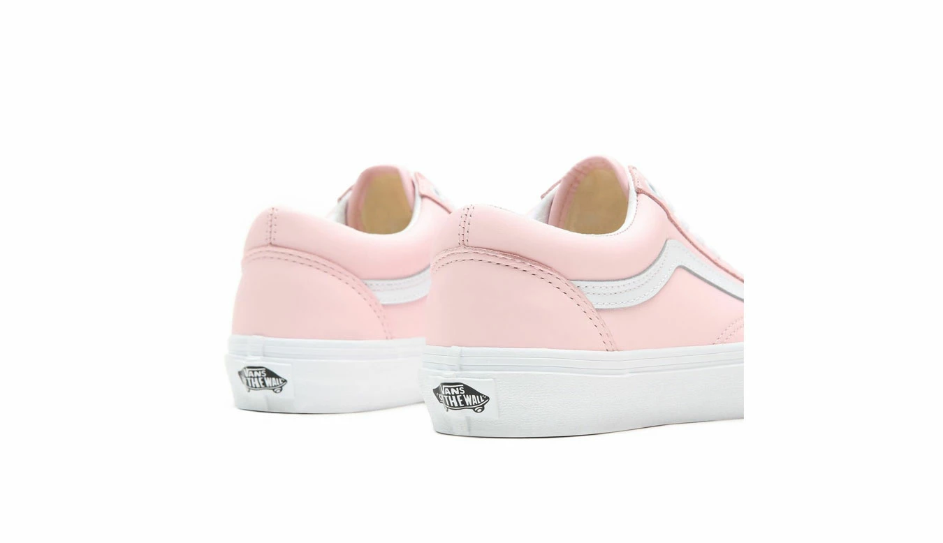 Vans UA Old Skool Pink Leather Pink 4 Vans UA Old Skool Pink Leather Pink - Image 2