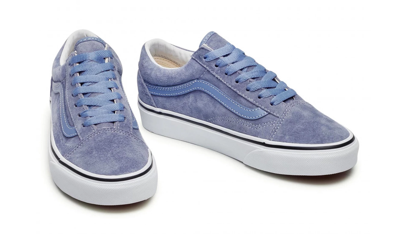 Vans UA Old Skool (Pig Suede) Tempestbltrwht Blue 5 Vans UA Old Skool (Pig Suede) Tempestbltrwht Blue - Image 3