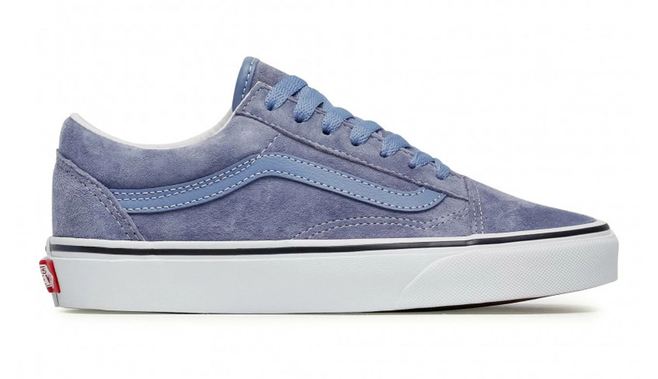 Vans UA Old Skool (Pig Suede) Tempestbltrwht Blue 3 Vans UA Old Skool (Pig Suede) Tempestbltrwht Blue