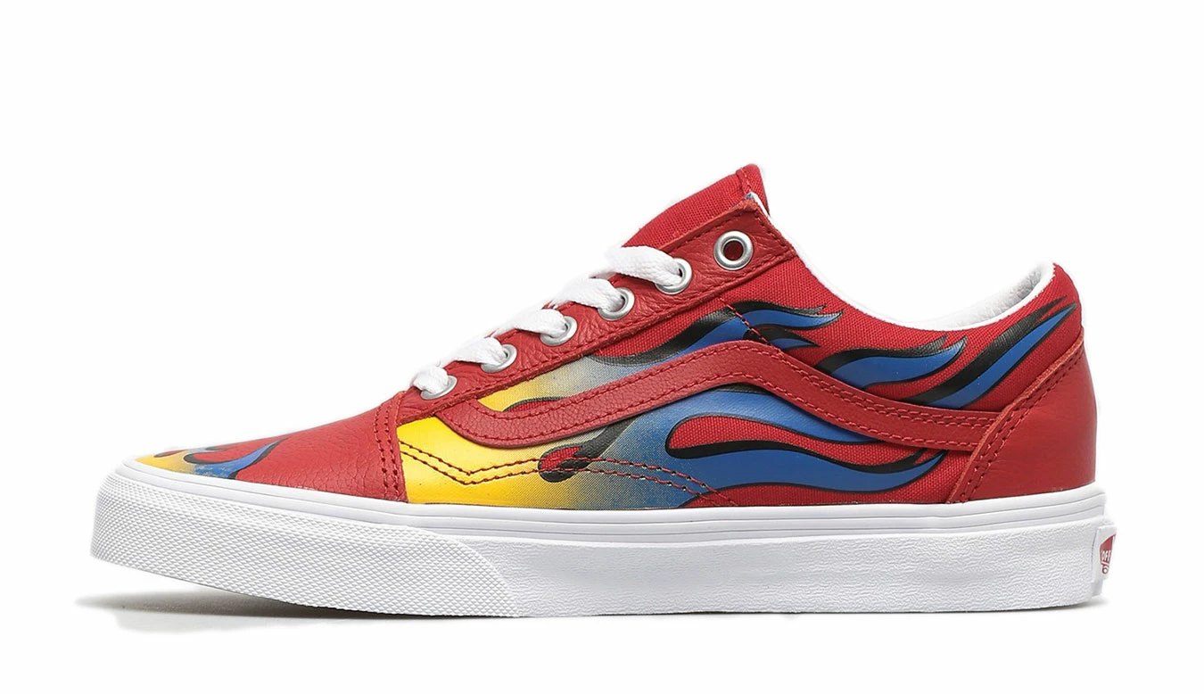 Vans Old Skool Racer Red Multicolor 4 Vans Old Skool Racer Red Multicolor - Image 2