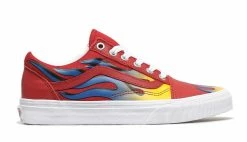 Vans Old Skool Racer Red Multicolor